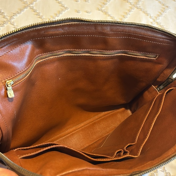 Authentic Louis Vuitton Monogram Briefcase Laptop Travel Bag Tote - Picture 14 of 16